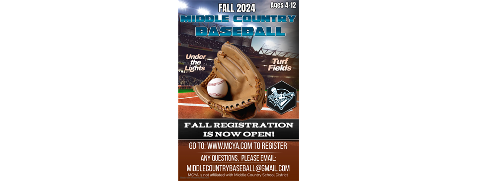 Fall 2024 Registration now open! 